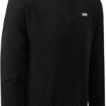 Toyota Gazoo Racing Bluza Męska Pullover Half Zip Czarna Toyota Gazoo 2019 14461104