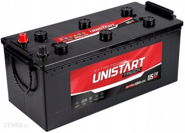 Unistart Plus Akumulator 12V 170Ah 1000A L Plus Truck Us 170