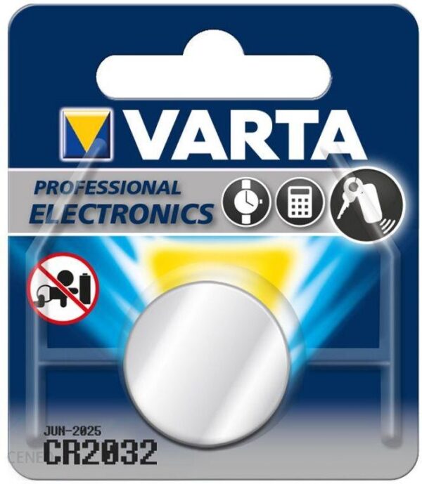 VARTA BATERIA LITOWA GUZIKOWA CR2032