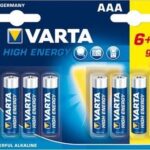 Varta Bateria VARTA LR03 High Energy 6+2 bl/8