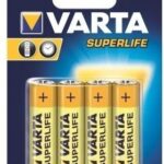 Varta Baterie Cynkowe R6 Aa 4Szt Superlife