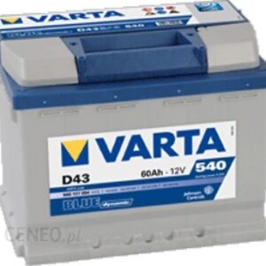 Varta Blue Dynamic D43 (60Ah 540A) (L+)