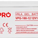 Volt Polska Akumulator Żelowy Gel 12V 160Ah Vpro Premium