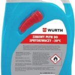 Wurth Płyn Zimowy Do Spryskiwaczy 5L -20Stopni